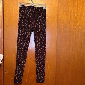 Candy Cane Leggings
